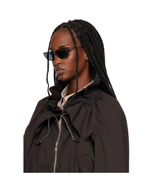 Prada Black Cat-Eye Sunglasses