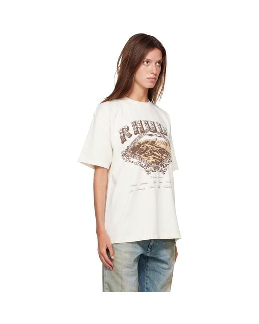 Rhude White Off- Dakar Convoy T-Shirt