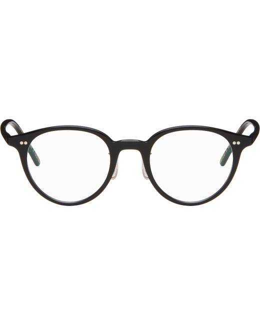 Oliver Peoples Black Sarelle Glasses for men