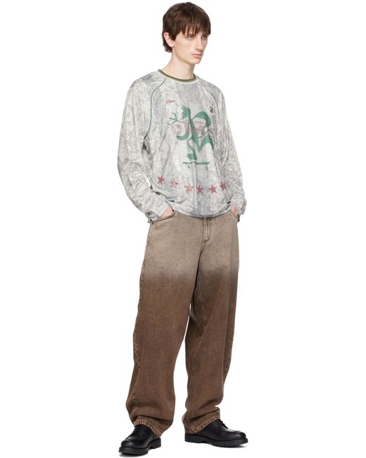 メンズ Dime グリーン Patinadores Jersey トップス Multicolor