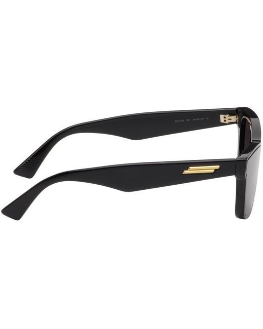 Bottega Veneta Black Cat-eye Sunglasses for men