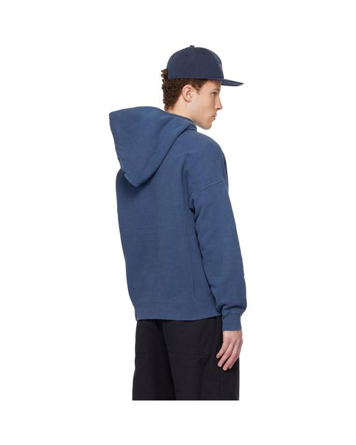 Visvim Blue Jumbo Sb P.O. Hoodie for men