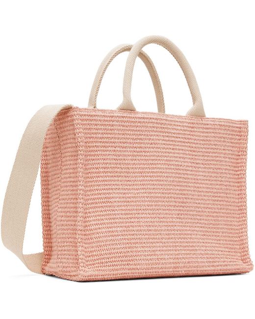 Marni Pink Small East West Tote