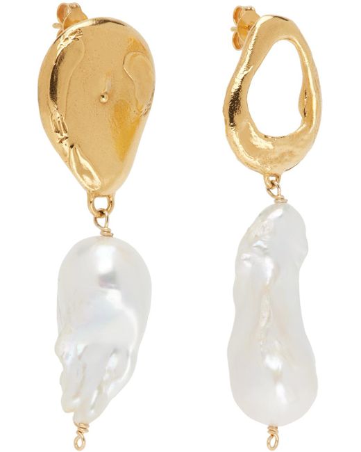 Alighieri White 'the Infernal Storm' Earrings