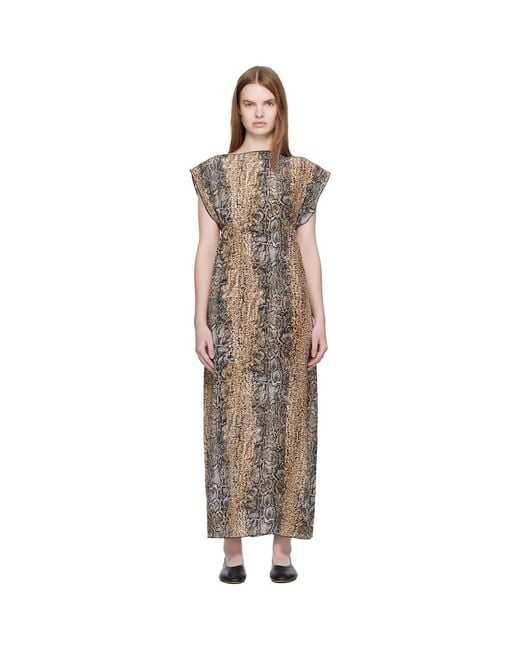 Baserange Black Rema Maxi Dress