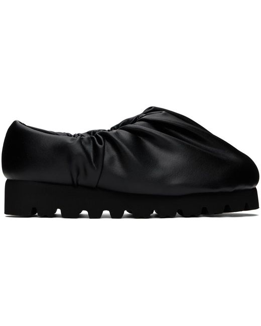 Yume Yume Black Camp Low Slip-on Loafers