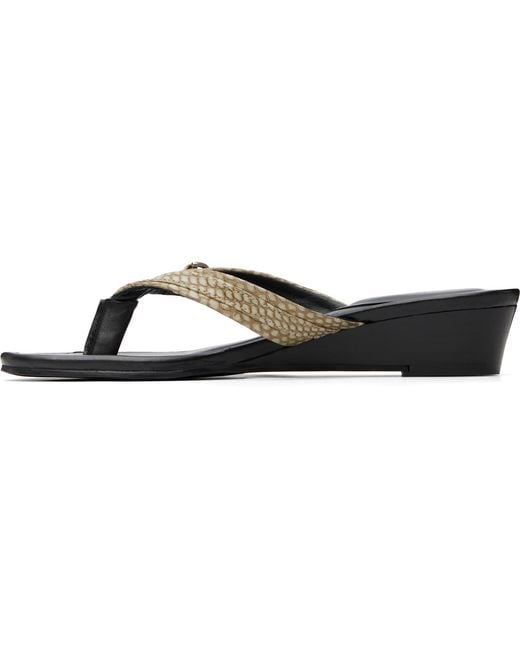 Paloma Wool Black Felipa Heeled Sandals