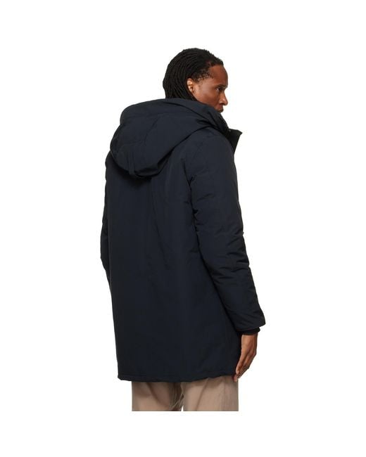 Canada Goose Blue Langford Down Coat for men