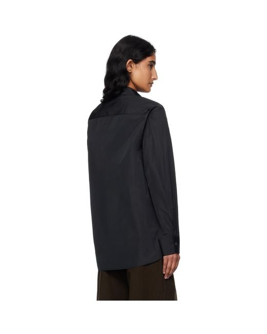 GIA STUDIOS Black Solace Shirt