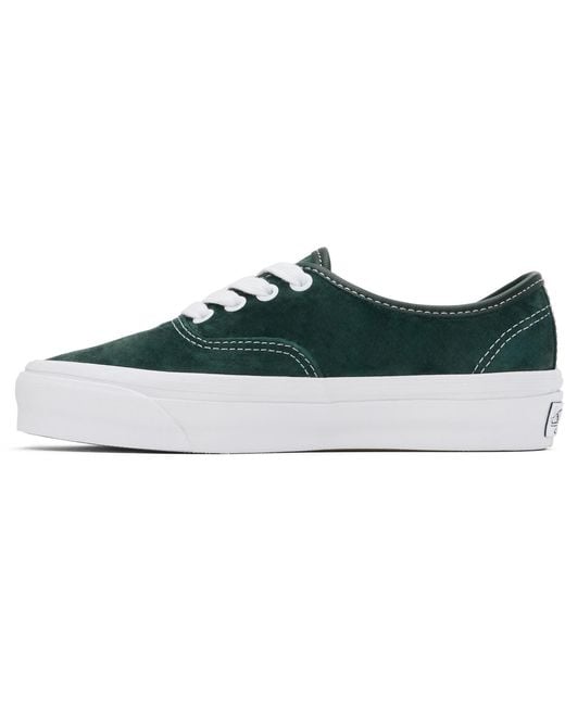 Vans Black Premium Authentic 44 Suede Sneakers