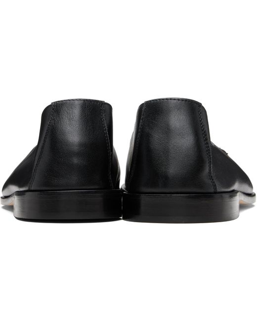 Hereu Black Juliol Slip-On Loafers for men