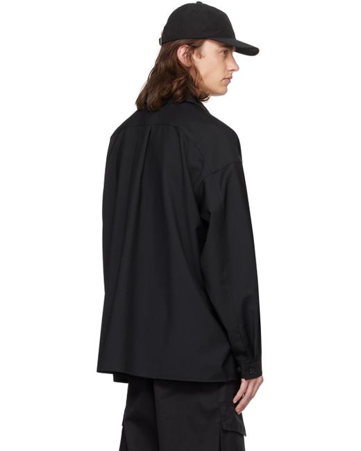 Blouson noir à poches soufflet Lownn pour homme en coloris Black