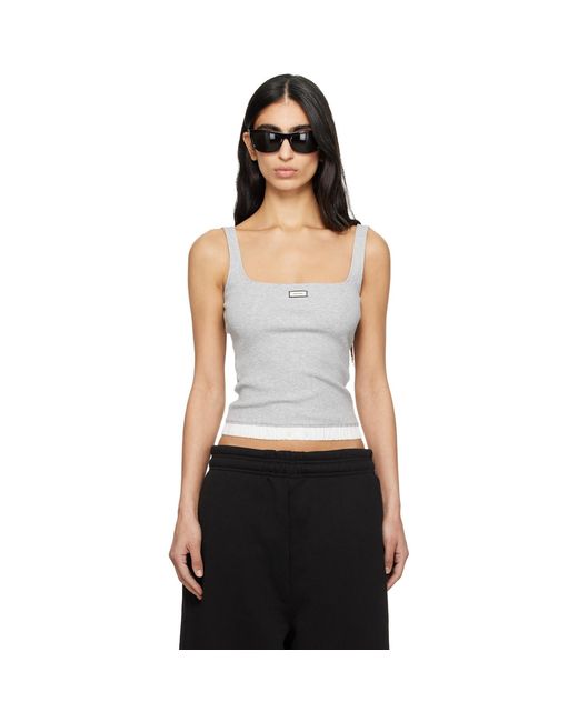 Entire studios Black Lounge Tank Top