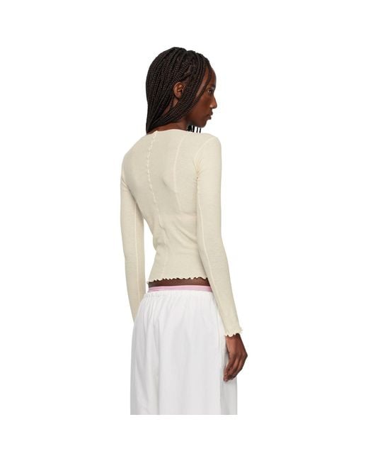 Baserange Multicolor Off- Pama Long Sleeve Tee