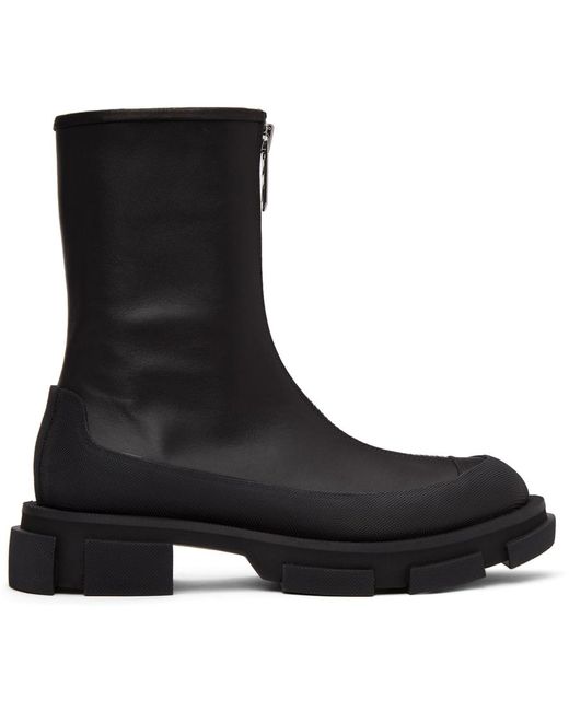 BOTH Paris Leather Gao Two-way Boots in Black for Men - Lyst