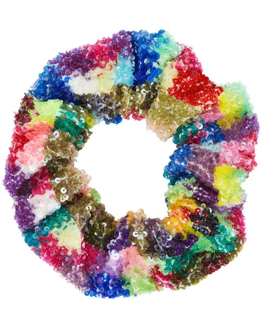Ashish Multicolor Sequin Scrunchie