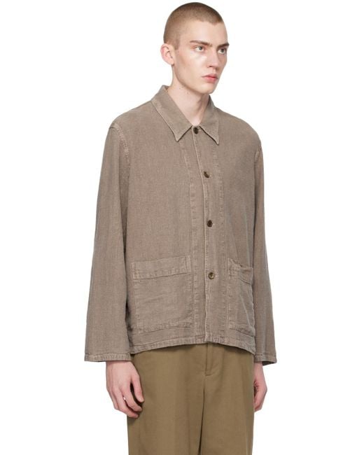 Our Legacy Brown Haven Jacket for men