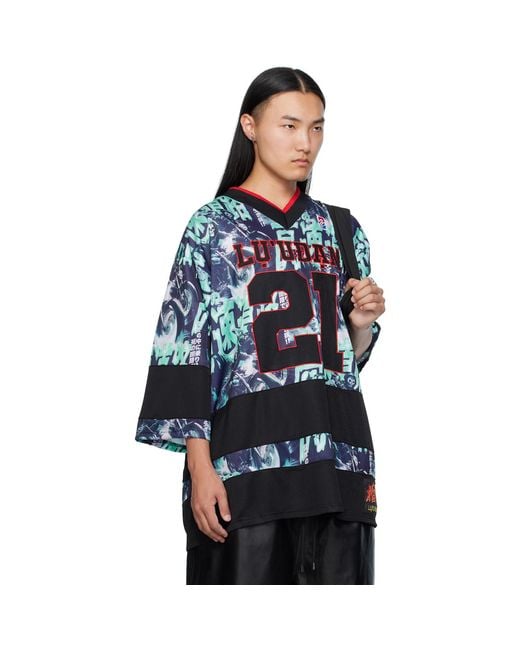 Lu'u Dan Blue Hockey L-D T-Shirt for men