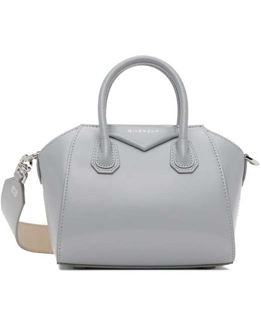 Givenchy Gray Mini Antigona Bag
