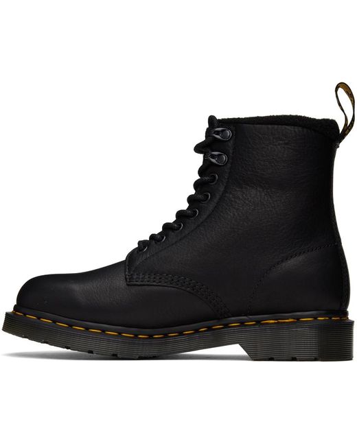 Dr. Martens Black 1460 Pascal Waterproof Leather Boots for men