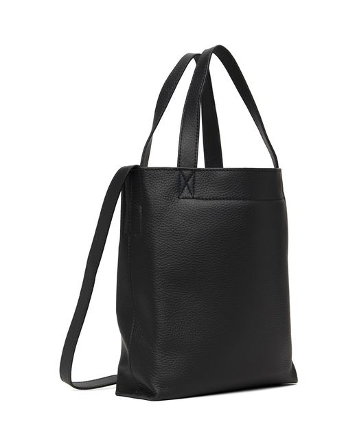 A.P.C. Black Maiko Small Shopping Tote for men