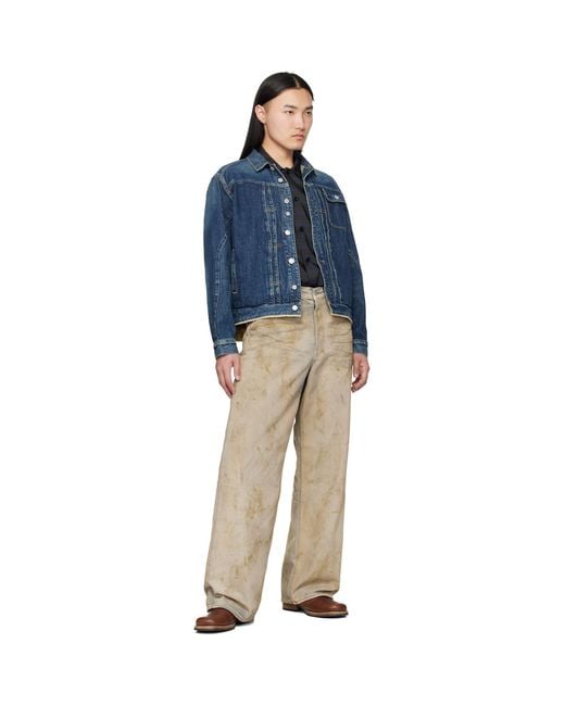 Undercover Blue Uc1F4204-1 Denim Jacket for men