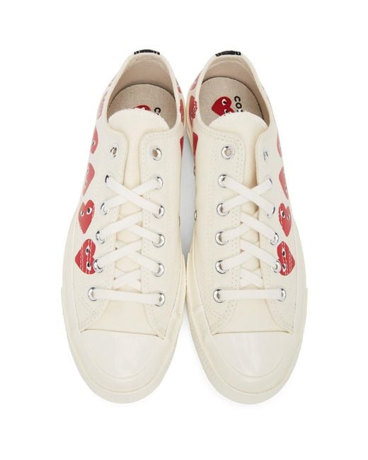 white converse with hearts