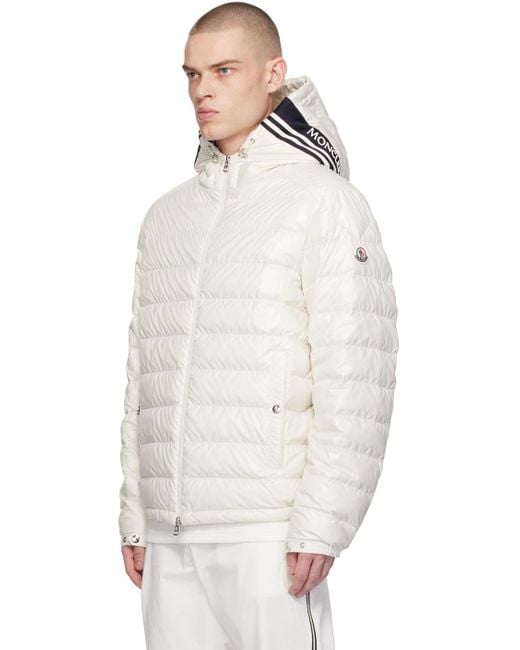 Off white hotsell moncler jacket mens