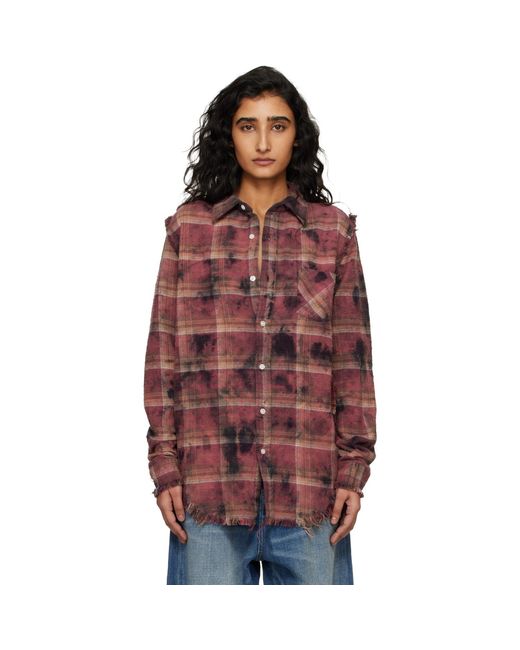 R13 Shredded Seam Shirt