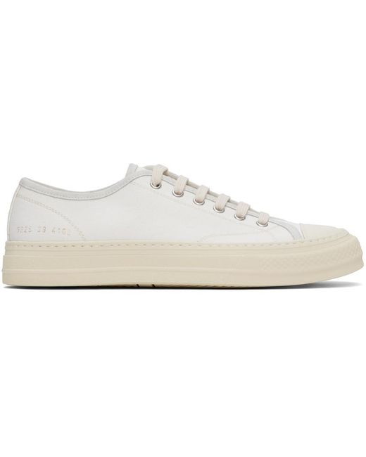 Common Projects Black Off- Tournament Sneakers for men