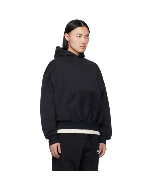 Fear Of God Black Classic Hoodie for men