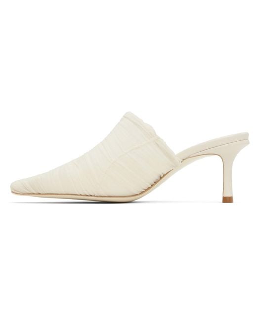 Jimmy Choo Black Off- Lotta 65 Mules