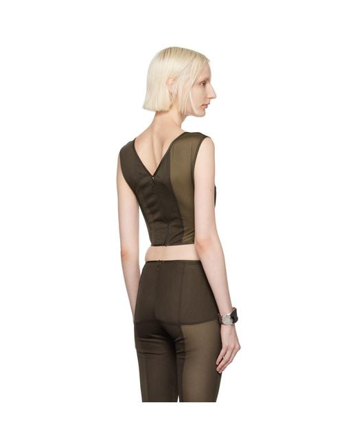 KNWLS Black Grace Bustier
