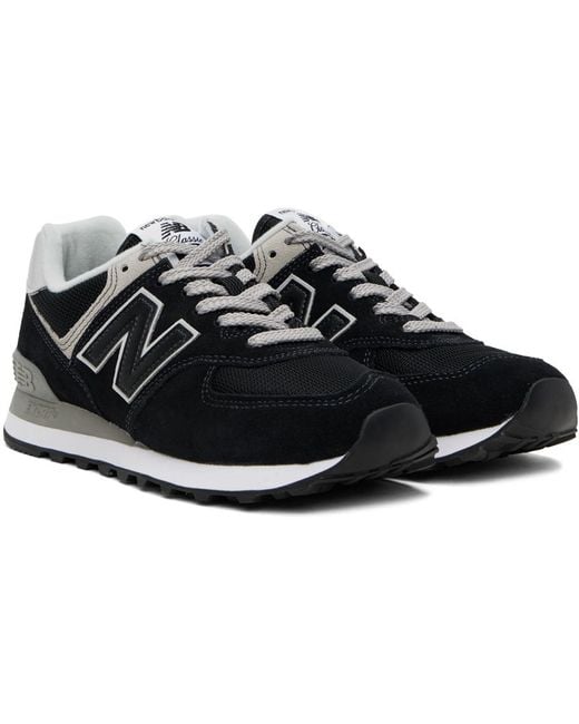 New Balance Black 574 Core Sneakers for men