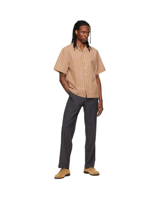 A.P.C. Blue Dylan Trousers for men