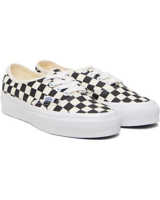 Vans Black Off- & Lx Authentic Reissue 44 Sneakers