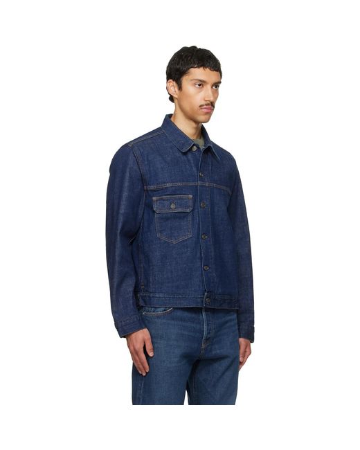 Citizens of Humanity Blue Box Denim Jacket for men