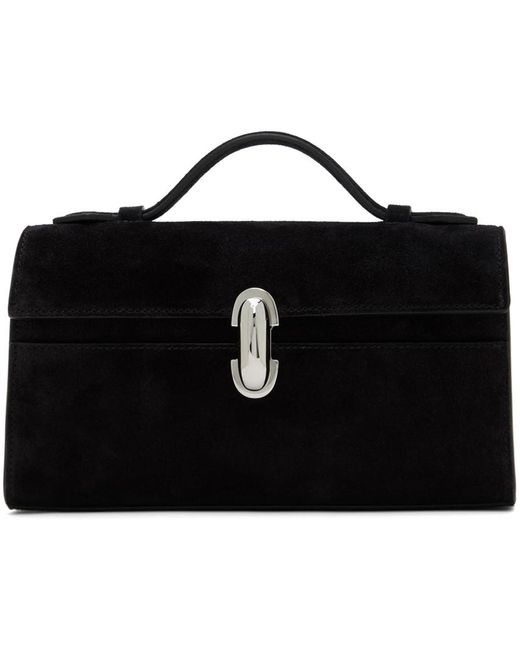 SAVETTE Black Symmetry Pochette Bag