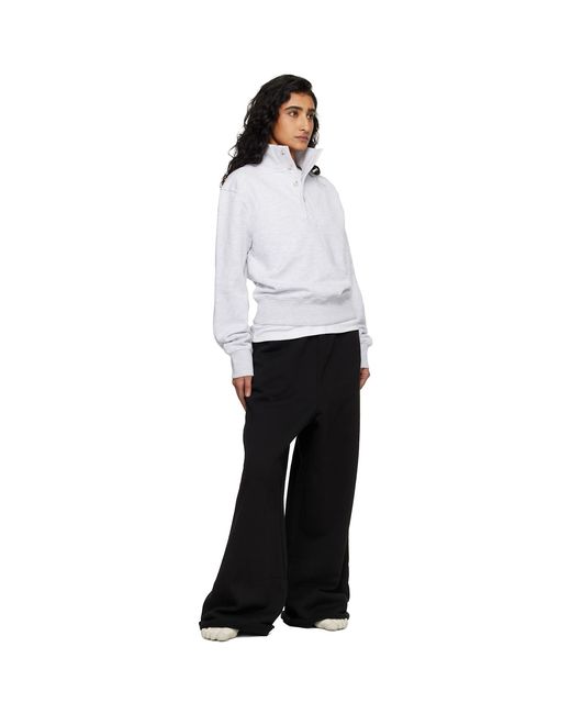 Entire studios White Port Pullover Sweatshirt