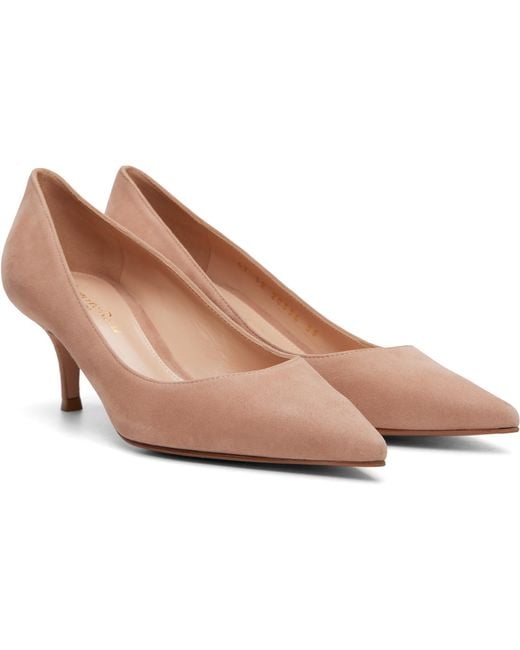 Gianvito Rossi Pink Gianvito 55 Heels