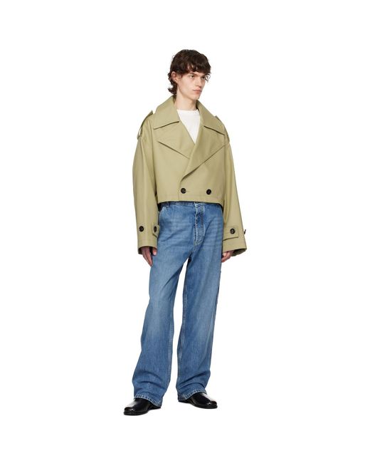 Bottega Veneta Blue Vintage Cargo Jeans for men