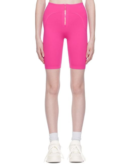 Off-White c/o Virgil Abloh Pink Zip Shorts