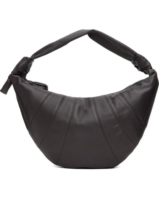 Lemaire グレー Fortune Croissant バッグ Black