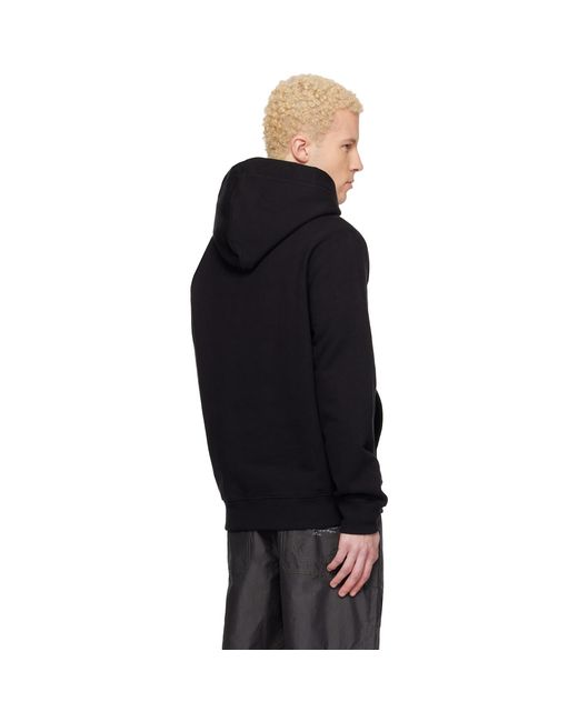 Lanvin Black Urban Curb Hoodie for men