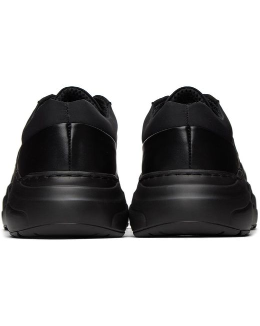 Phileo Black Runner Sneakers for men