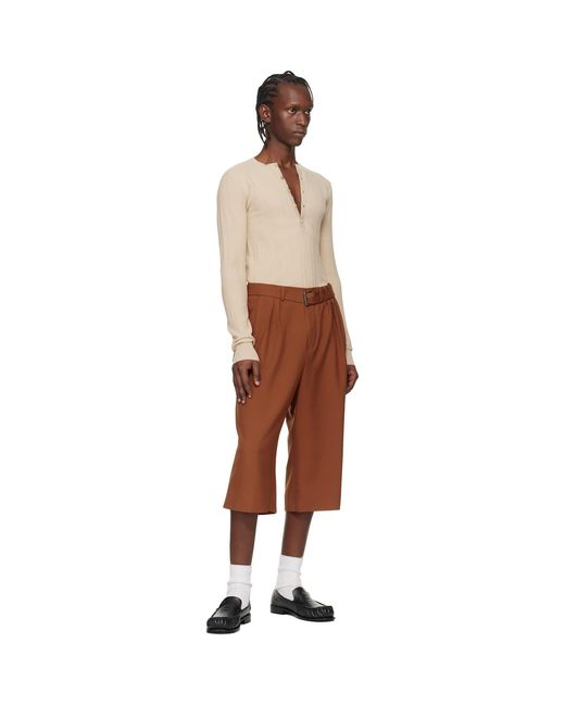 Dries Van Noten Multicolor Rib-Knit Henley for men