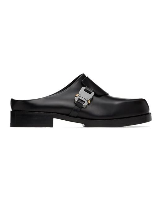 1017 ALYX 9SM Black Formal Clog Loafers for men