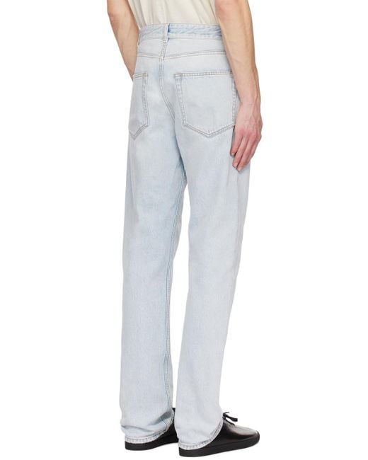 The Row White Carlisle Jeans for men