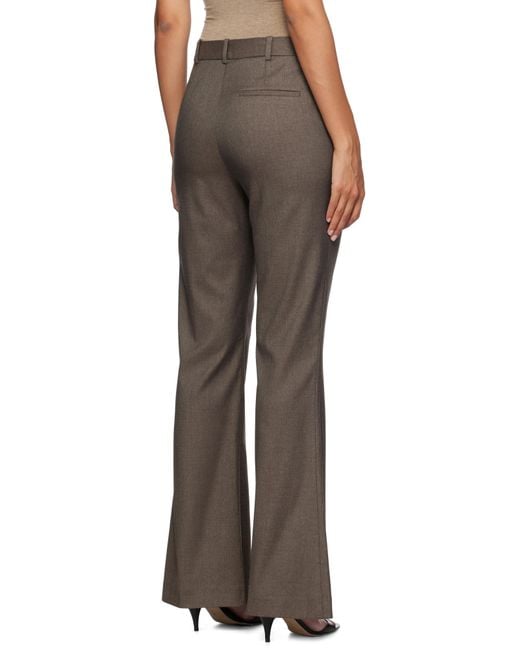 THE GARMENT Brown Douglas Trousers