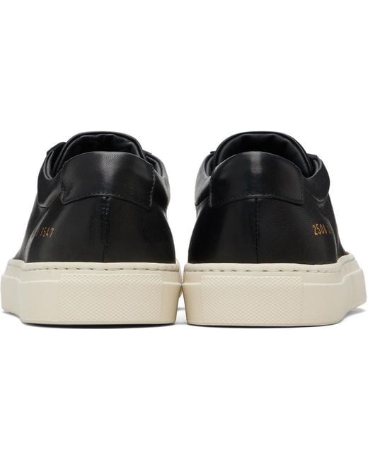 Common Projects Black Achilles Fw25 Sneakers for men